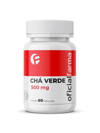 Chá Verde 500Mg 60 Cápsulas